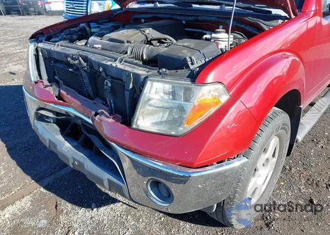 2008 Nissan Frontier Se from USA, damaged, VIN 1N6AD07W18C447916